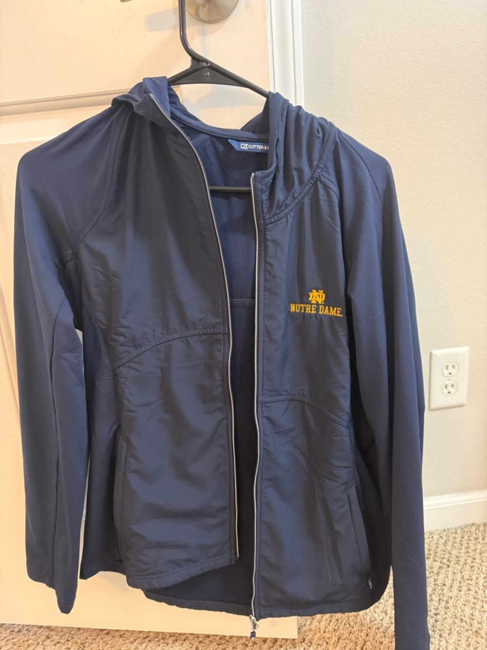 Notre dame zip up